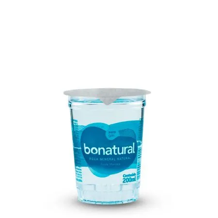 Água mineral natural Bonatural - Copo 200ml sem gás